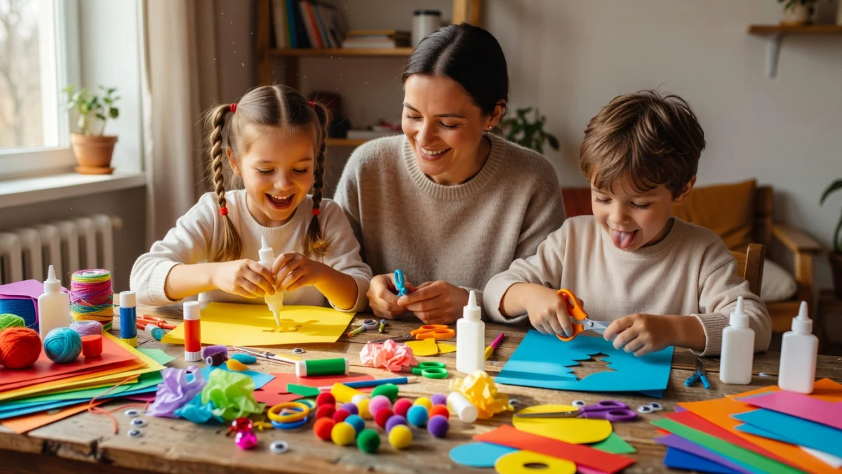10 activités bricolage à faire avec ses enfants pendant les vacances