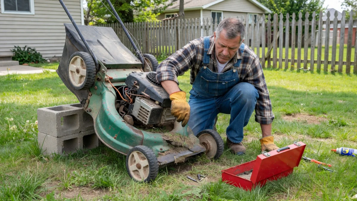 Acheter une tondeuse à gazon d'occasion : le guide complet pour ne pas se faire arnaquer