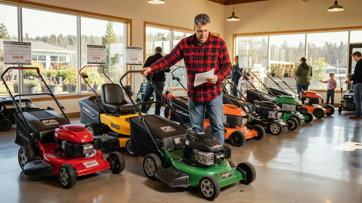 Acheter une tondeuse à gazon en grande surface ou chez un spécialiste : comment faire le bon choix ?