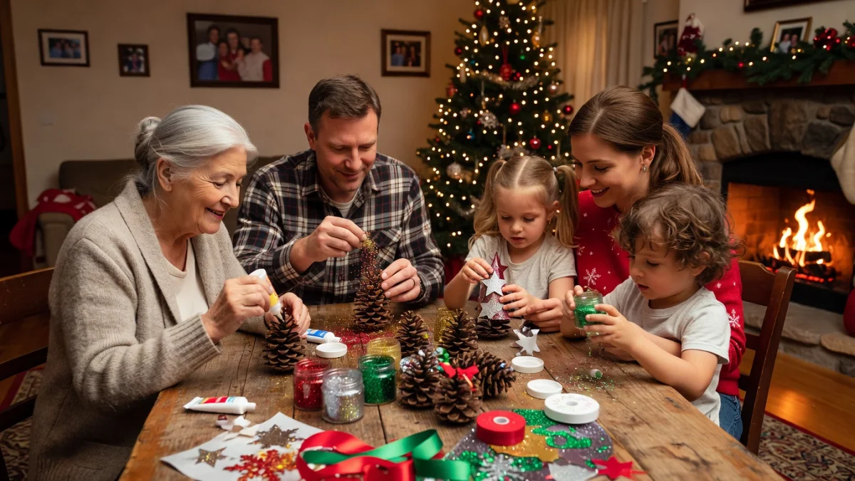 Comment organiser un atelier déco Noël DIY en famille : le guide complet