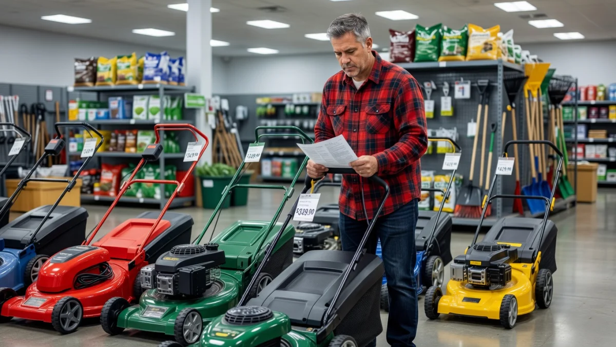 Liste des questions à poser avant d'acheter une tondeuse à gazon