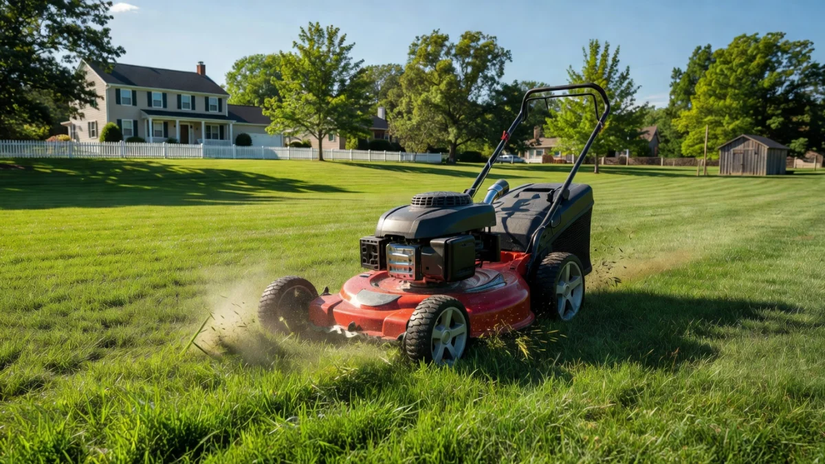 Pourquoi choisir une tondeuse thermique pour les grands terrains ?