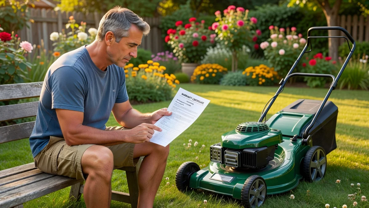 Quelles garanties exiger quand on achète une tondeuse à gazon ?